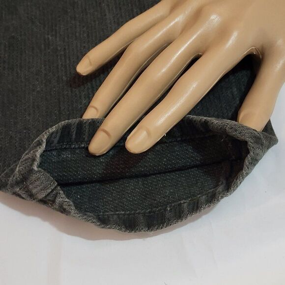 St John's Bay, Like New, Green Corduroy Women's Jeans, Size 14 - Picture 11 of 11